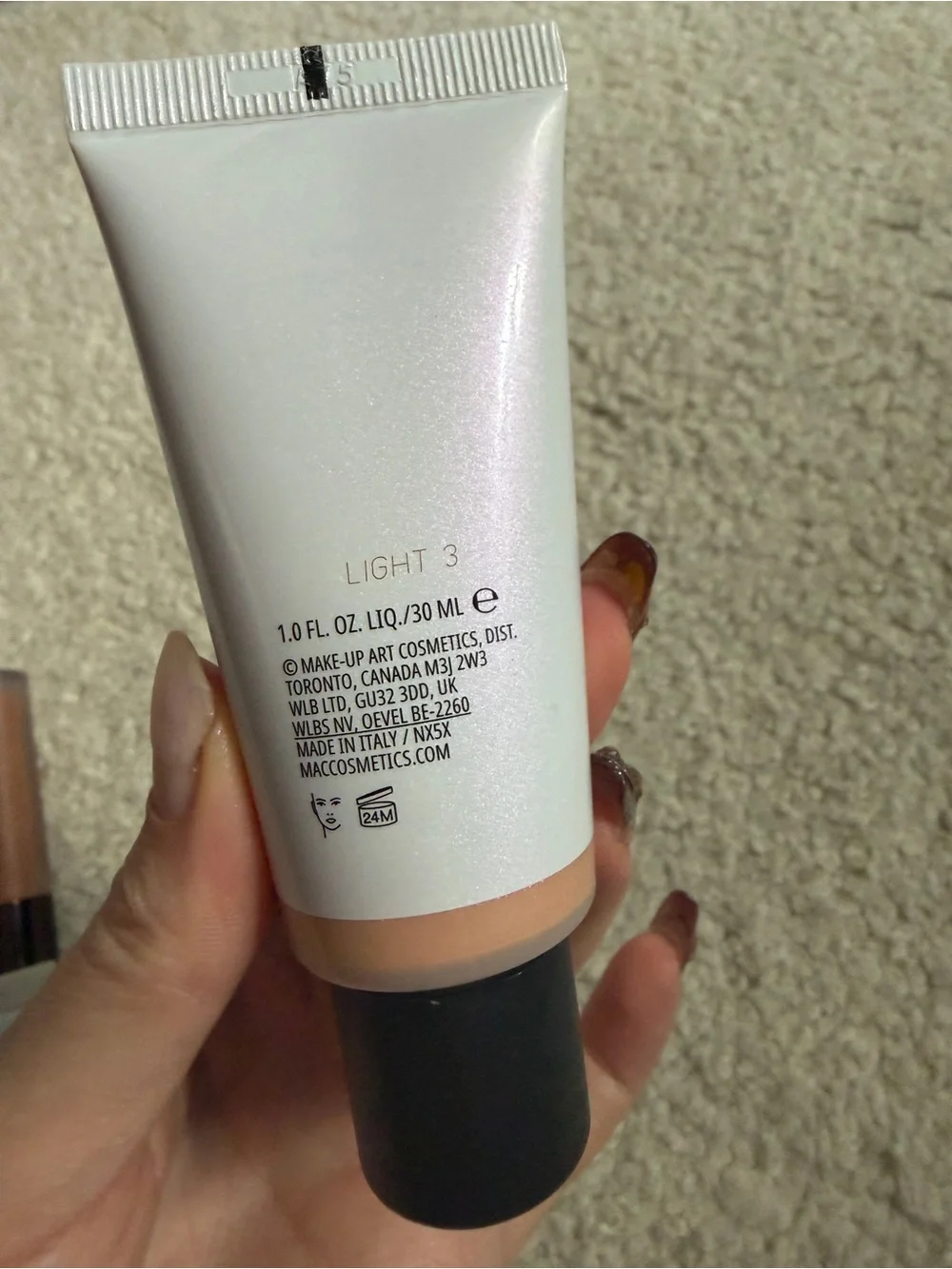 MAC Cosmetics dewy skin